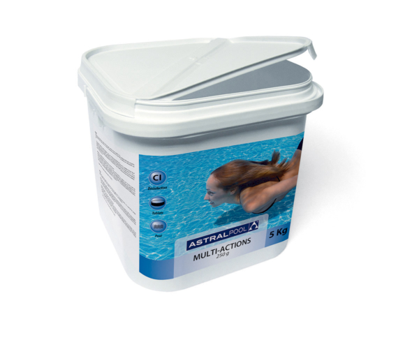 Multiaction tablets of 250 gr