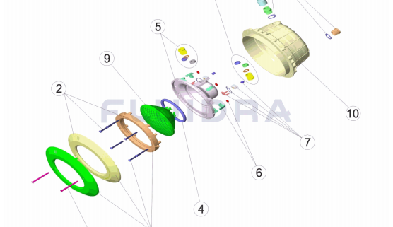 07837 proyector standar piscinas subacuatico luz led halogeno  blanco astralpool  inox